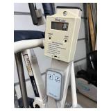 MedCare 440 Stand N Weigh Plus Patient Lift w/ Built In Digital Scale 440 lb Capacity Motorized Sit To Stand Transfer Lift Adjustable Knee Pads Wide Stable Base Perfect For Rehab Centers Assisted Livi