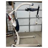 MSRP $4,200 Med-Care Products MAX-600 Electric Patient Lift Bariatric 600 lb Capacity Powered Boom Transfer System 6 Point Cradle Emergency Lowering Great For Nursing Homes Hospitals Home Care Safe Be