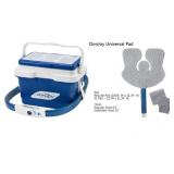 DonJoy IceMan Cold Therapy Unit w/ Universal Shoulder Wrap Pad 16 Quart Reservoir Recirculating Ice Water System Provides Consistent Cold Therapy Helps Reduce Swelling & Post Surgery Pain Perfect For 
