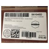 E - Beef Ribeye Roll Steak  - Needle Tenderized 10.4 lb Net