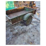 Sears & Roebuck Vintage Military Style Trailer