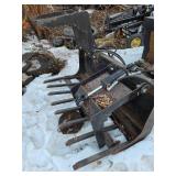 Skid Mount 60" Tine Grapple