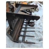 Skid Mount 60" Tine Grapple