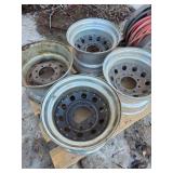 4- 8 Lug Aluminum Chevy Pickup Rims