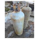 2- 100LB LP Tanks