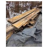 6- Live Edge Maple Slab Wood