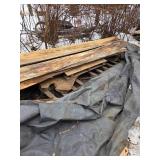 6- Live Edge Maple Slab Wood