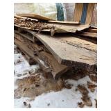 8- Live Edge Elm Slab Wood