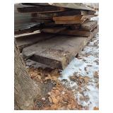 2- Live Edge Hard Maple Slab Wood