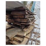 24- Live Edge Maple Slab Wood