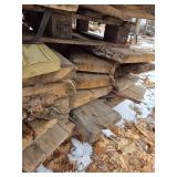 24- Live Edge Ash & Box Elder Slab Wood