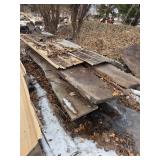 20- Live Edge Mixed Maple, Ash & Pine Slab Wood