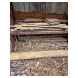 20- Mixed Lot of Live Edge Slab Wood