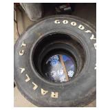 2- Goodyear Rally GT G60-14 Tires