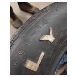 2- Goodyear Rally GT G60-14 Tires