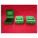 (3) Rifle Shell Cases