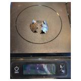 Sterling Silver Turquoise Inlay Earrings - Feather, Shell & Crescent Styles (925)