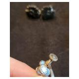 Vintage Sterling Silver Earrings