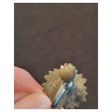 Vintage Sterling Silver Earrings