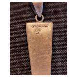 Sterling Silver Turquoise Inlay Pendant Trio (Lot of 3)