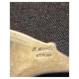 N. Woody Sterling Bear Pendant