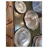 EPNS Silver-Plated Two-Burner Chafing Dish Frame on Ornate Stand EPNS Silver-Plated Two-Burner Chafing Dish Frame on Ornate Stand