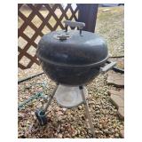 Weber Kettle Grill - Round Charcoal BBQ on Tripod Stand with Ash Catcher Weber Kettle Grill - Round Charcoal BBQ on Tripod Stand with Ash Catcher