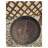 Weber Kettle Grill - Round Charcoal BBQ on Tripod Stand with Ash Catcher Weber Kettle Grill - Round Charcoal BBQ on Tripod Stand with Ash Catcher