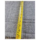 Gray Woven Door Mat - Textured Entryway Rug With Double Border Gray Woven Door Mat - Textured Entryway Rug With Double Border