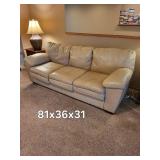 Beige 3-Seater Sofa Beige 3-Seater Sofa