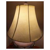 Ceramic Vase Table Lamps - Brown Speckled Base (Lot of 2) Ceramic Vase Table Lamps - Brown Speckled Base (Lot of 2)