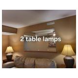 Ceramic Vase Table Lamps - Brown Speckled Base (Lot of 2) Ceramic Vase Table Lamps - Brown Speckled Base (Lot of 2)