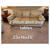 Ethan Allen End Tables - 2-Pack - 23 x 16 x 25 in Ethan Allen End Tables - 2-Pack - 23 x 16 x 25 in