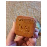 Hand-Carved Wooden Circus Figure Set - Gorilla on Bar with Clowns Hand-Carved Wooden Circus Figure Set - Gorilla on Bar with Clowns