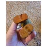 Hand-Carved Wooden Circus Figure Set - Gorilla on Bar with Clowns Hand-Carved Wooden Circus Figure Set - Gorilla on Bar with Clowns