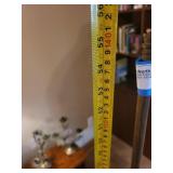 Floor Lamp With Pleated White Shade And Glass Globe Accent, 60-Inch Tall Floor Lamp With Pleated White Shade And Glass Globe Accent, 60-Inch Tall