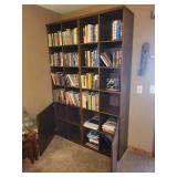 Bookcase Cabinet 2 units - 28W x 15D x 86H - Tall Wood Shelving Unit with Lower Cabinets Bookcase Cabinet 2 units - 28W x 15D x 86H - Tall Wood Shelving Unit with Lower Cabinets