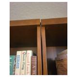 Bookcase Cabinet 2 units - 28W x 15D x 86H - Tall Wood Shelving Unit with Lower Cabinets Bookcase Cabinet 2 units - 28W x 15D x 86H - Tall Wood Shelving Unit with Lower Cabinets