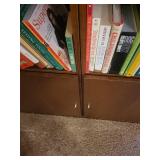 Bookcase Cabinet 2 units - 28W x 15D x 86H - Tall Wood Shelving Unit with Lower Cabinets Bookcase Cabinet 2 units - 28W x 15D x 86H - Tall Wood Shelving Unit with Lower Cabinets