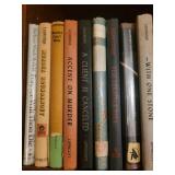 Miss Read Vintage Books Collection - Mixed Titles on Wood Bookcase Miss Read Vintage Books Collection - Mixed Titles on Wood Bookcase