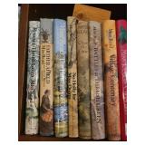 Miss Read Vintage Books Collection - Mixed Titles on Wood Bookcase Miss Read Vintage Books Collection - Mixed Titles on Wood Bookcase