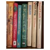 Miss Read Vintage Books Collection - Mixed Titles on Wood Bookcase Miss Read Vintage Books Collection - Mixed Titles on Wood Bookcase