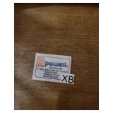 Powell XB Nesting Tables - Oak Finish - 2-Piece Set for Living Room Powell XB Nesting Tables - Oak Finish - 2-Piece Set for Living Room