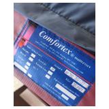 Comfortex Mat OK714MN Folding Foam Pad Blue Exterior Burgundy Interior Comfortex Mat OK714MN Folding Foam Pad Blue Exterior Burgundy Interior