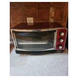 Oster Countertop Toaster Oven - Red with 3 Knobs, Tray & Rack Oster Countertop Toaster Oven - Red with 3 Knobs, Tray & Rack