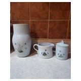 BUCHANAN Finest Stoneware Scotland Floral Tableware Set - Blue/Green Pattern BUCHANAN Finest Stoneware Scotland Floral Tableware Set - Blue/Green Pattern