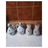 BUCHANAN Finest Stoneware Scotland Floral Tableware Set - Blue/Green Pattern BUCHANAN Finest Stoneware Scotland Floral Tableware Set - Blue/Green Pattern