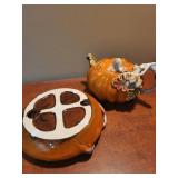 Decorative Pumpkin Ceramic Set - Autumn/Halloween Table Decor Decorative Pumpkin Ceramic Set - Autumn/Halloween Table Decor