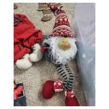 Gingerbread Cutouts & Plush Christmas Figures - Holiday Decor Lot Gingerbread Cutouts & Plush Christmas Figures - Holiday Decor Lot