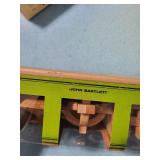 John Bartlett Set of 3 Wooden Puzzles John Bartlett Set of 3 Wooden Puzzles